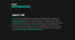 Desktop Screenshot of chrisortenburger.com